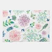 Dahlias Theedoek (Horizontaal)