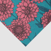 Dahlias Tissuepapier (Detail)