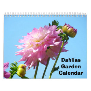 Dahlia's Tuinkalender Fotografie Bloemen Kalender