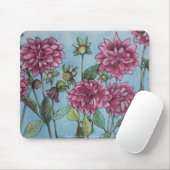 Dahlias voor You MOUSEPAD Muismat (Met muis)
