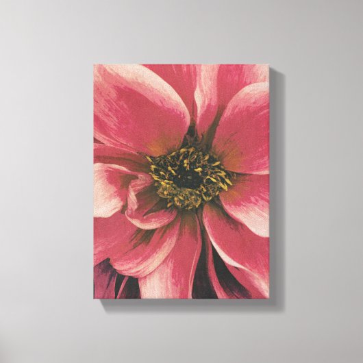 Dahlie Canvas Afdruk (Voorkant)