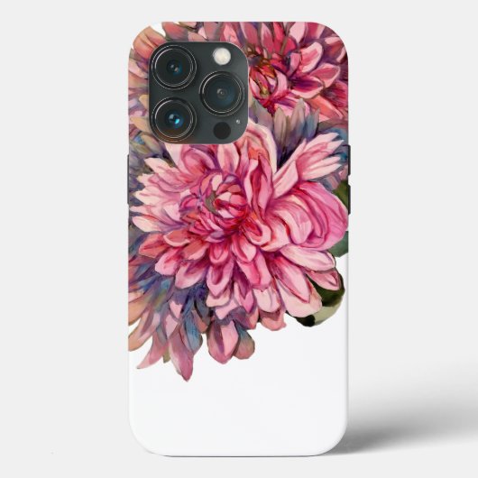 dahliesbloemen Case-Mate iPhone case (Achterkant)