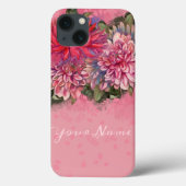 dahliesbloemen Case-Mate iPhone case (Achterkant)
