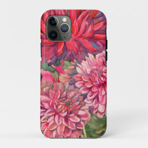 dahliesbloemen iPhone 11 pro hoesje