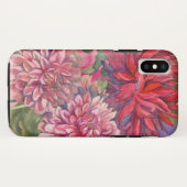 dahliesbloemen Case-Mate iPhone case (Achterkant (horizontaal))