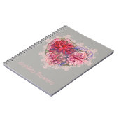 dahliesbloemen notitieboek (Linkerzijde)