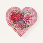 dahliesbloemen notitieboek (Voorkant)