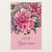 dahliesbloemen planner (Voorkant)