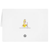 "Dahling, hoe verberg je je paarden?" (Achterkant Horizontaal)