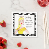 "Dahling, hoe verberg je je paarden?" Servetten (Insitu)