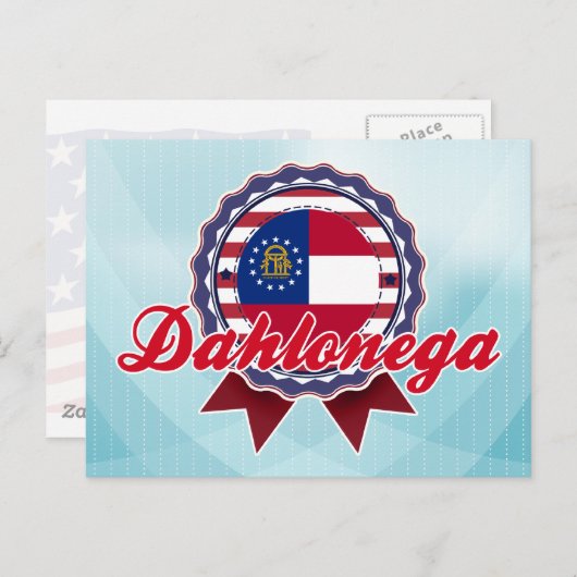 Dahlonega, GA Briefkaart (Voorkant / Achterkant)