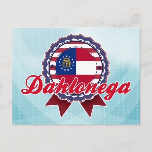 Dahlonega, GA Briefkaart (Voorkant)