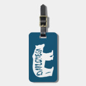 Dahlonega Georgia Beer Bagagelabel (Voorkant verticaal)