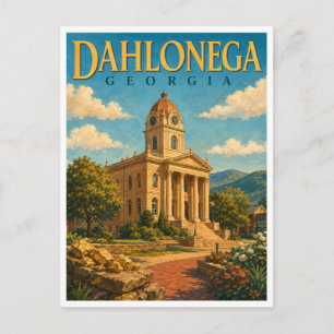 Dahlonega Georgia Gold Museum GeoSaga Briefkaart