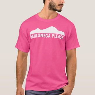 Dahlonega Georgia Please Baseball Sleeve T-shirt