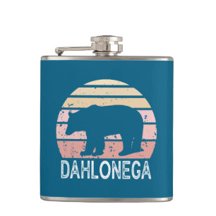Dahlonega Georgia Retro Beer Heupfles