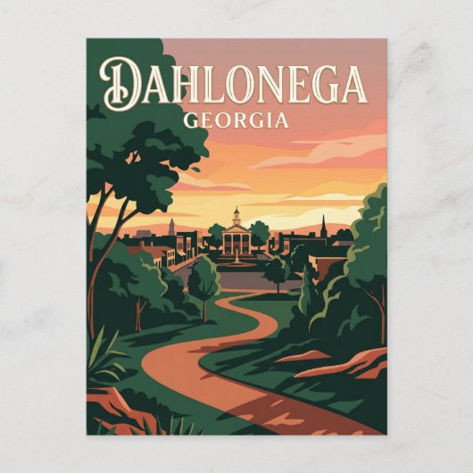 Dahlonega VS Briefkaart (Voorkant)