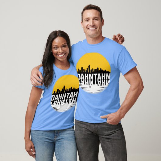 Dahntahn - Skyline T-shirt (Unisex)