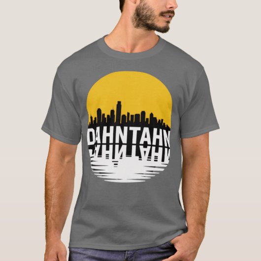 Dahntahn - Skyline T-shirt (Voorkant)