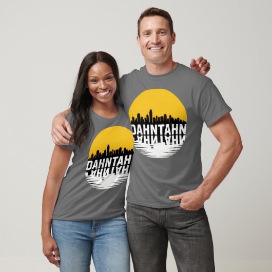 Dahntahn - Skyline T-shirt (Unisex)