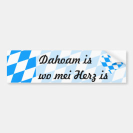 Dahoam Bumpersticker
