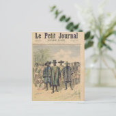 Dahomeans op de Champs de Mars Briefkaart (Staand voorkant)