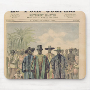 Dahomeans op de Champs de Mars Muismat