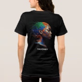 Dahomey_Digital_African_Legacy. Tri-Blend Shirt (Achterkant)