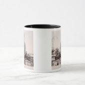 Daibutsu at Kobe, c.1880 (met de hand gekleurd alb Mok (Midden)