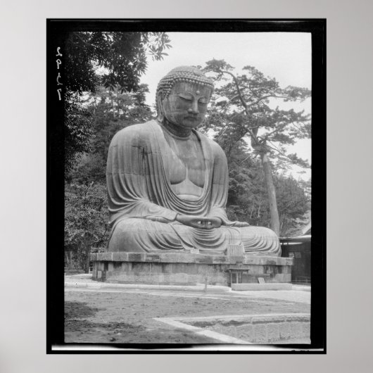 Daibutsu Great Buddha van Kamakura Poster (Voorkant)