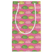 Daifuku Mochi Japans Nieuwjaar Rijstcake Voedsel Klein Cadeauzakje (Voorkant)