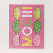 Daifuku Mochi Japans Nieuwjaar Rijstcake Voedsel Legpuzzel (Verticaal)