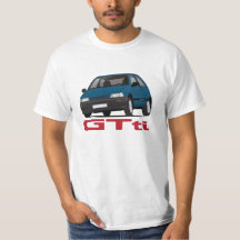 Daihatsu Charade GTti Turbo, blauw met badge - DIY