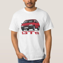 Daihatsu Charade GTti Turbo, rood met badge - DIY