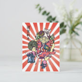 Daikoku Newyears-kaart Briefkaart (Staand voorkant)