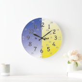 Dail Wall-klok leren Grote Klok (Huis)