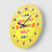 Daily Affirmation-klok Grote Klok (Hoek)