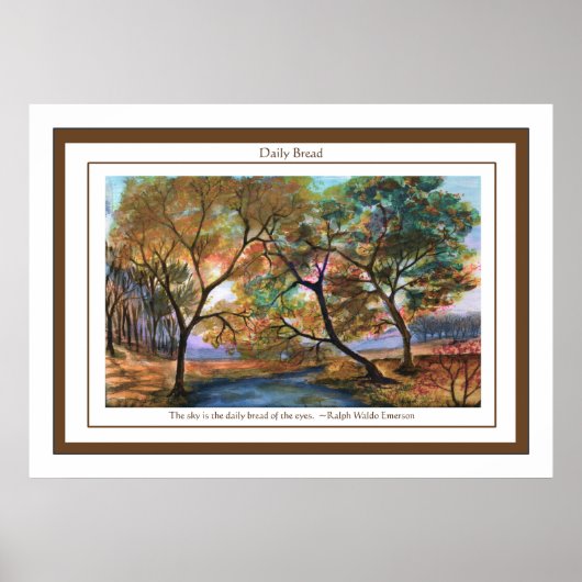 Daily Bread Poster (Voorkant)