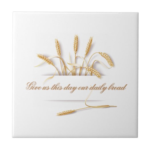 Daily Bread Tegeltje (Voorkant)