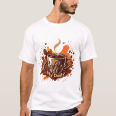 Daily Coffee Ritual T-shirt (Voorkant)