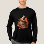 Daily Coffee Ritual Tri-Blend Shirt (Voorkant volledig)