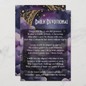 Daily Devotional Pagan Prayer Pocket Ritual Card Kaart (Voorkant / Achterkant)