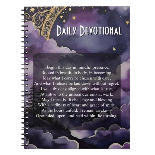 Daily Devotional Pagan Prayer Ritual Notitieboek (Voorkant)