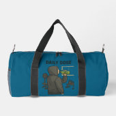 Daily Dose Gym Duffel Bag for Fitness Lovers Plunjezak (Achterkant)