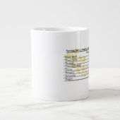 Daily Dose Mug – Sip Strength, Stir Spirit, Serve  Grote Koffiekop (Voorkant)