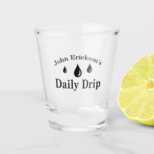 Daily Drip Shot Glass Glas (Voorkant)