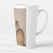 Daily Empress Allie the cat Latte Mug Latte Mok (Rechts)