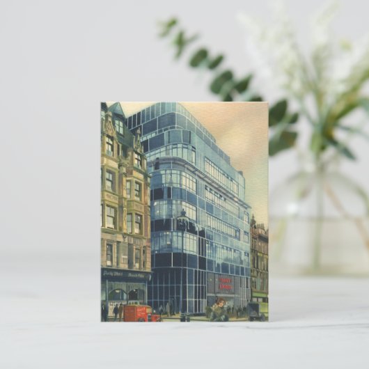  Daily Express Building op Fleet Street Briefkaart (Staand voorkant)