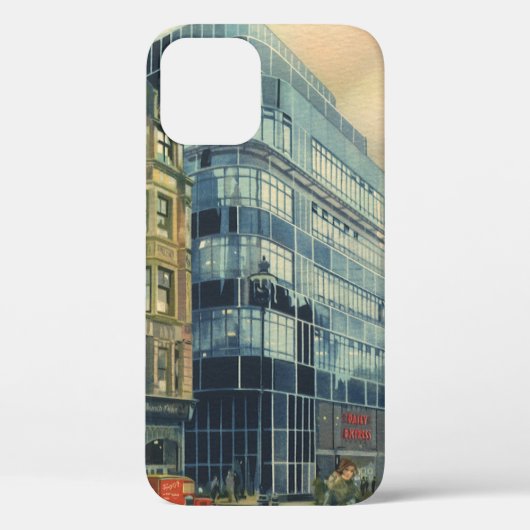  Daily Express Building op Fleet Street Case-Mate iPhone Case (Achterkant)