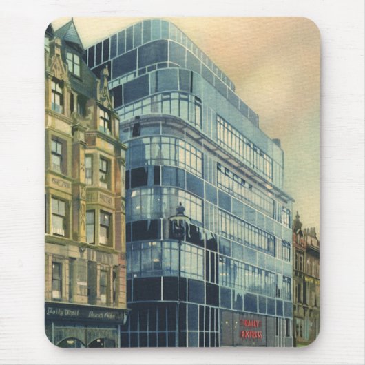  Daily Express Building op Fleet Street Muismat (Voorkant)